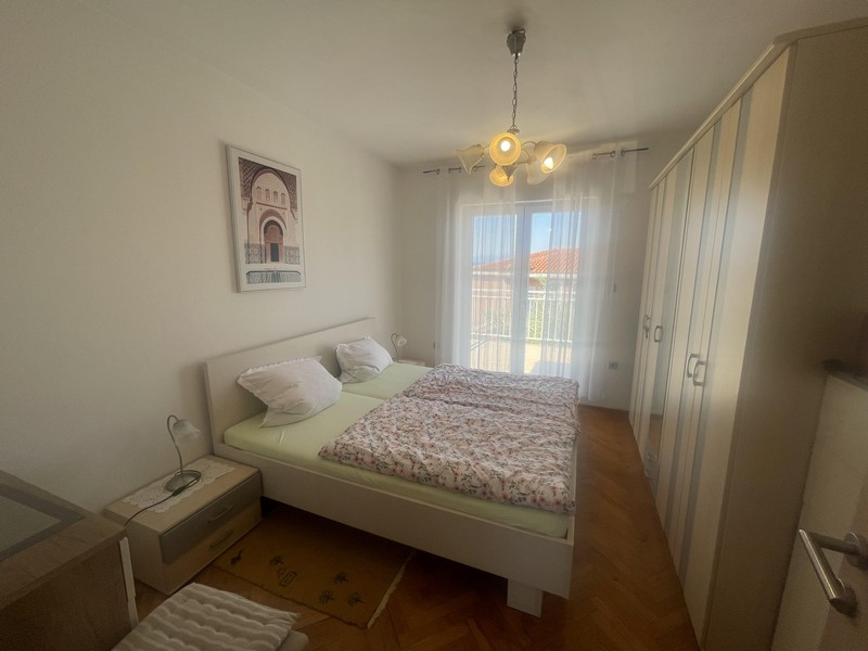 Camera da letto con letto matrimoniale in Croazia