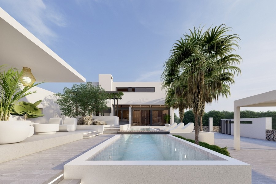Moderna villa di lusso con piscina e terrazza a Rogoznica