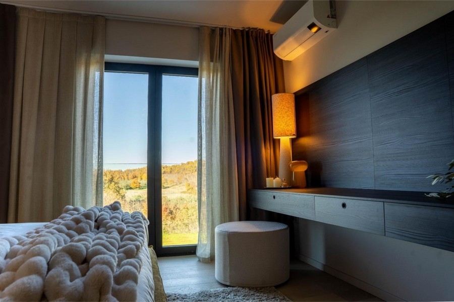 Camera da letto con climatizzazione