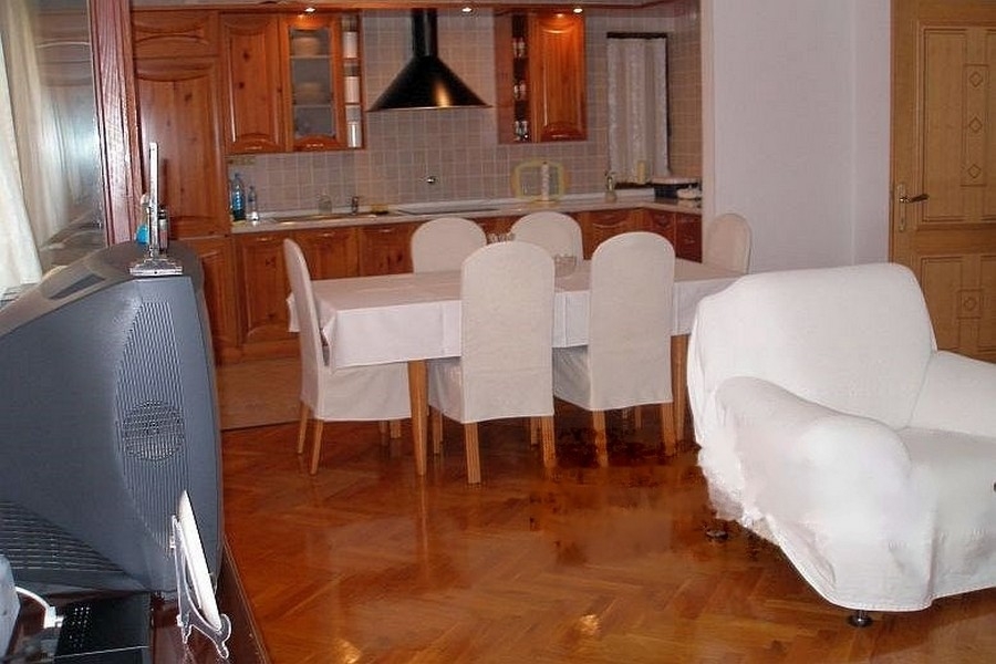 Zona giorno con cucina
