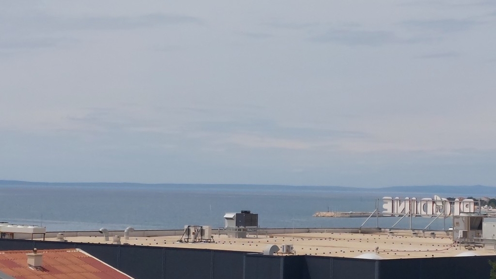 Vista mare dalla casa a Novalja sull'isola di Pag, H4086