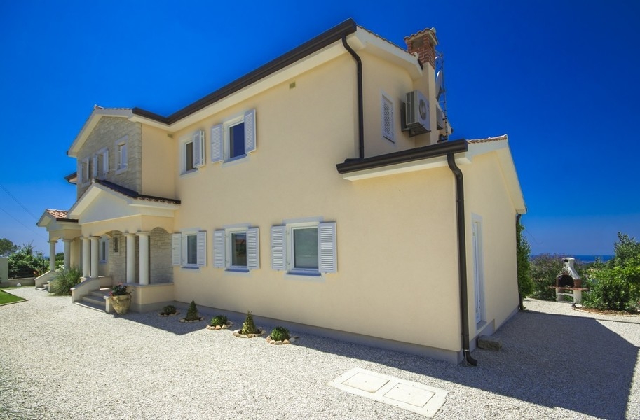 Esterno della villa vicino a Porec in Istria