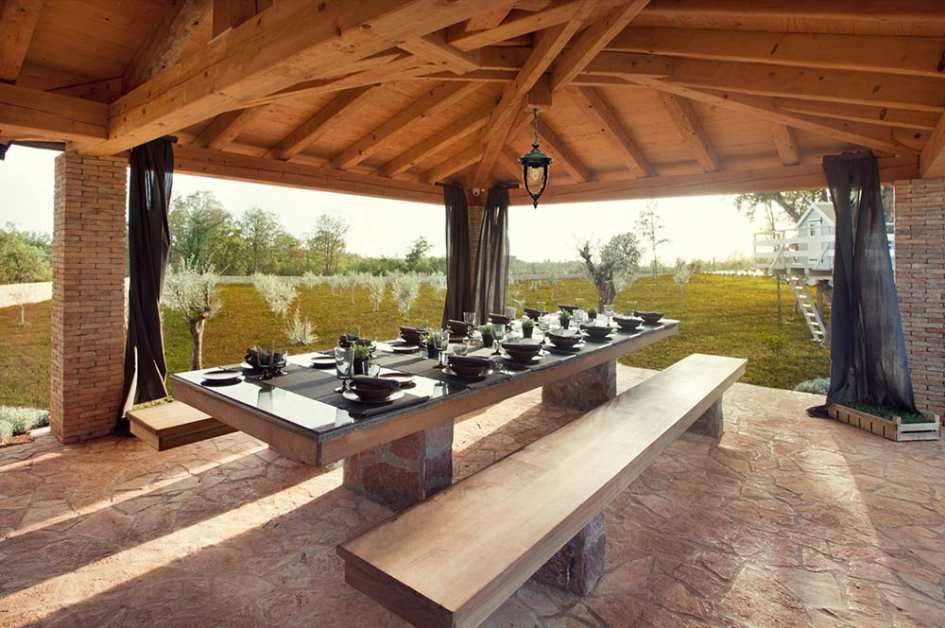 Un padiglione gazebo