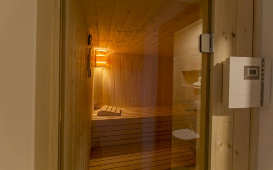 Sauna e area wellness.