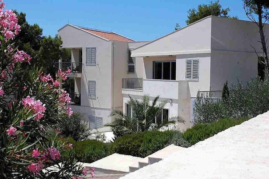 Villa moderna vicino al porto in Croazia.